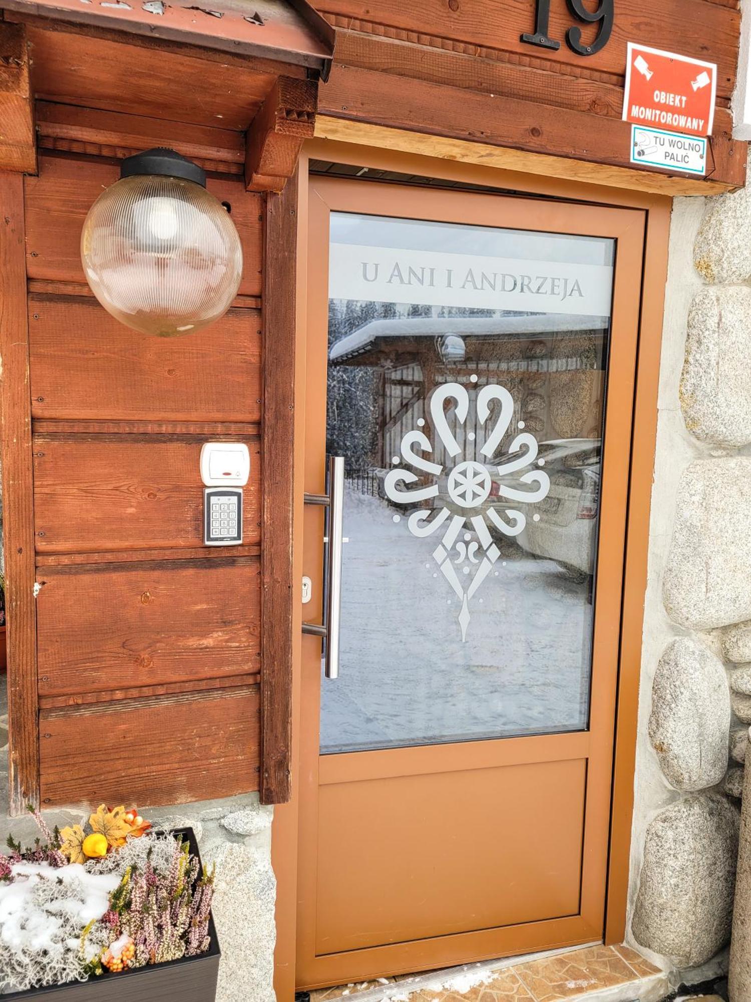 Pokoje Gosinne U Ani I Andrzeja Ciche Małe Exterior foto